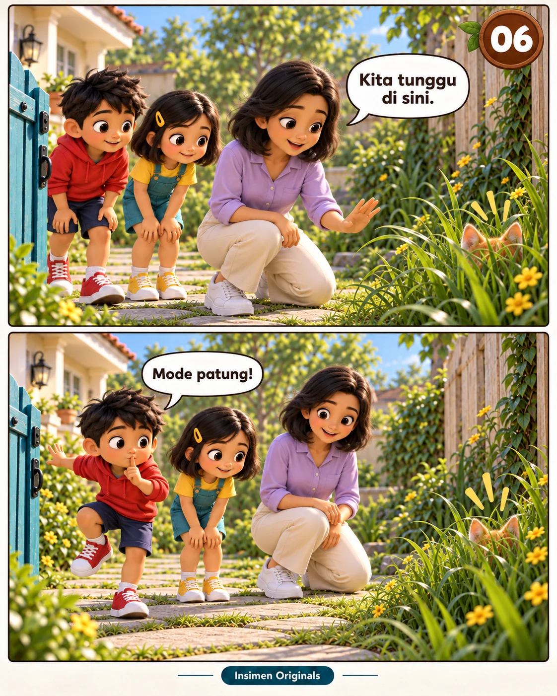 Ari & Lila: Misi Kecil, halaman 6