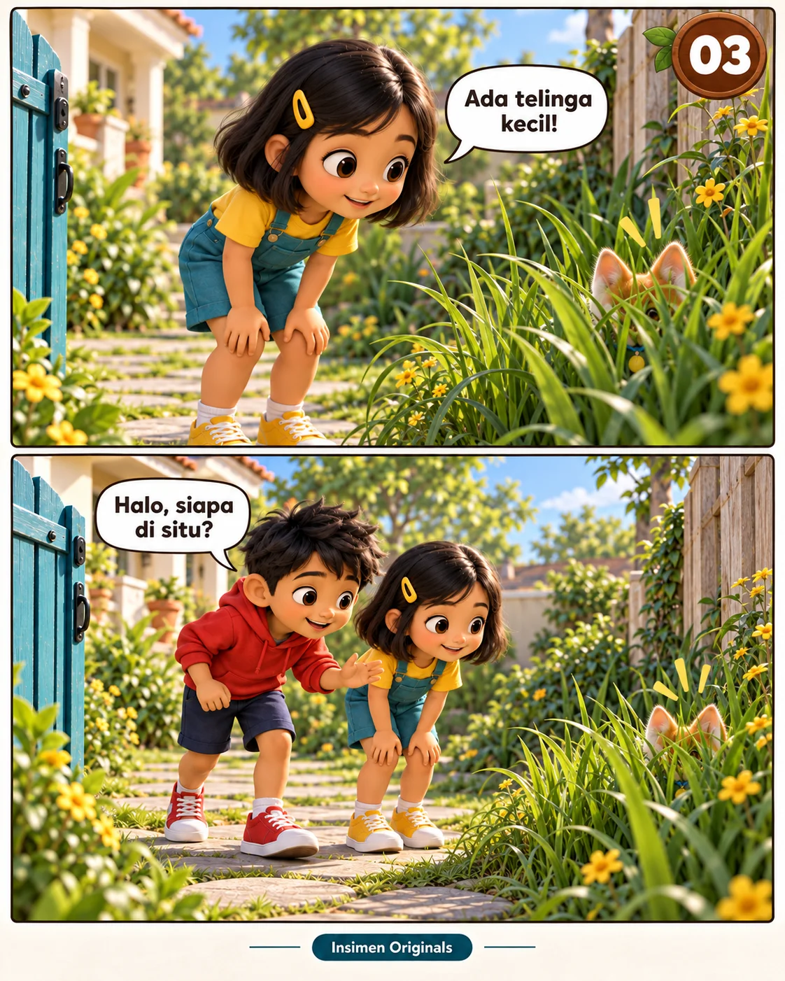 Ari & Lila: Misi Kecil, halaman 3