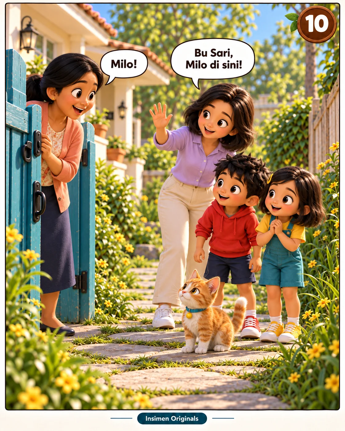 Ari & Lila: Misi Kecil, halaman 10
