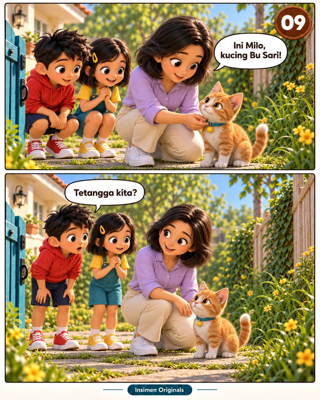 Ari & Lila: Misi Kecil, halaman 9