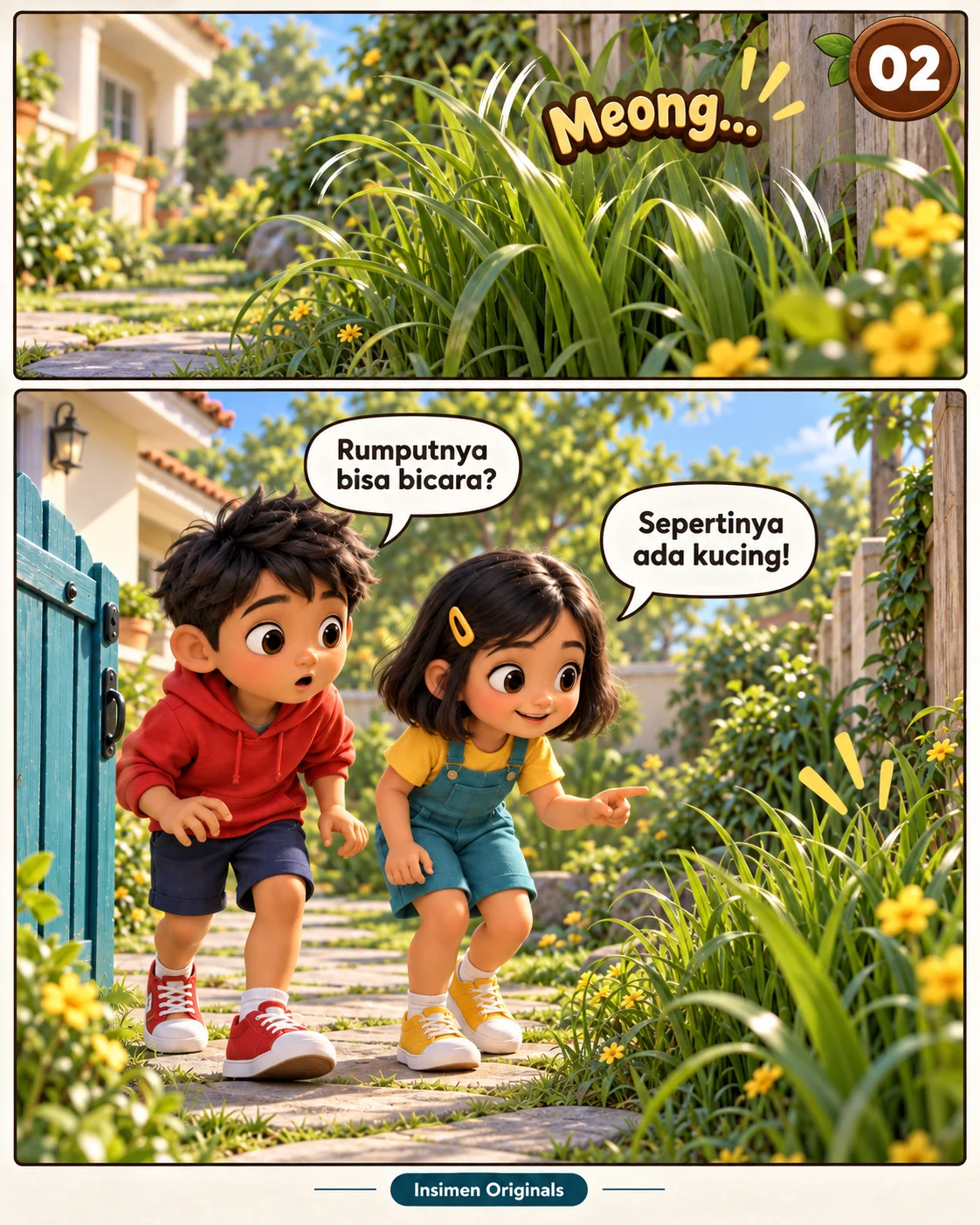 Ari & Lila: Misi Kecil, halaman 2