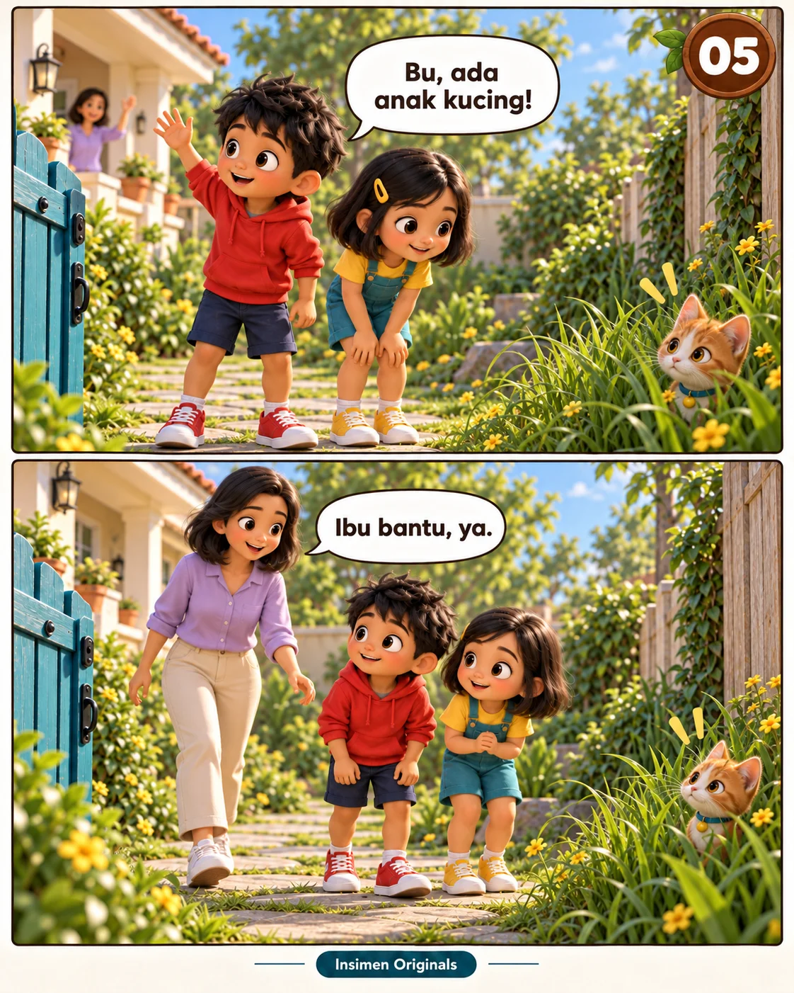 Ari & Lila: Misi Kecil, halaman 5