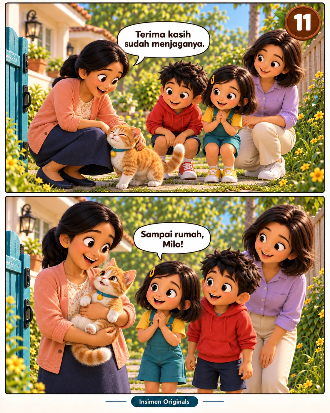 Ari & Lila: Misi Kecil, halaman 11